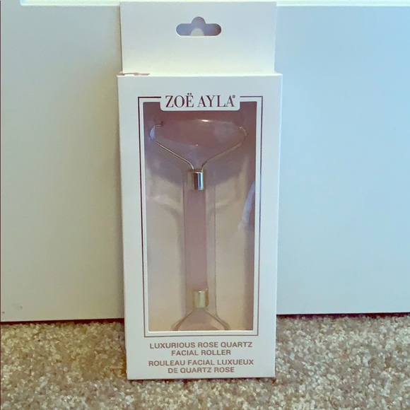 Zoe Ayla Rose quartz facial roller - Picture 1 of 1